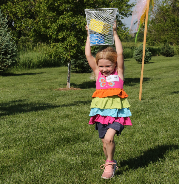 photo: girl outside during VBS 2019